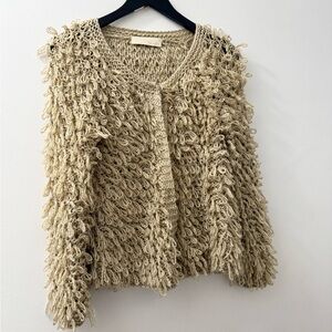 Y2K A.Maglia Textured Beige Sweater